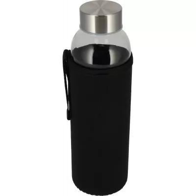 Butelka szklana KLAGENFURT 500 ml - czarny (084203)