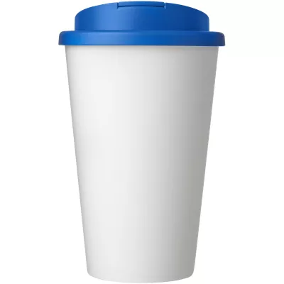 Americano® 350 ml tumbler with spill-proof lid - Biały-Średnioniebieski (21069507)