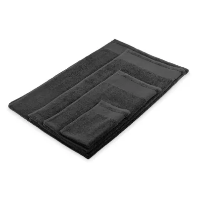 Ręcznik kąpielowy 380 g/m² 70x140 cm ISLAND 70 - Czarny (MO2766-03)
