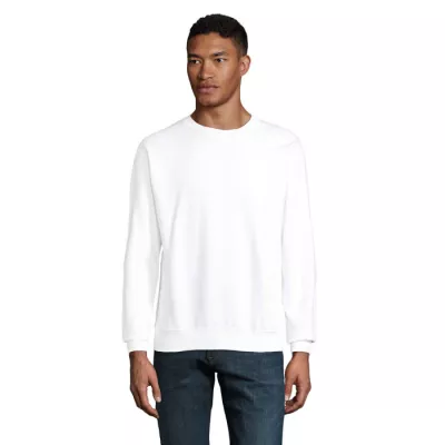 Bluza unisex bez kaptura 280 g/m² Sol's COLUMBIA - Bialy (S03814-WH)