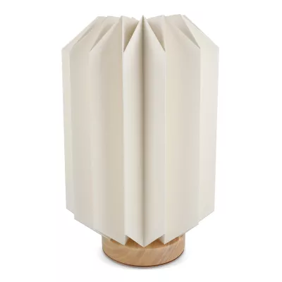 Składana papierowa lampa LED Coollux Eos, 25 cm (rozmiar skrzynki na listy) - naturalny-t (LT40728-N0094)