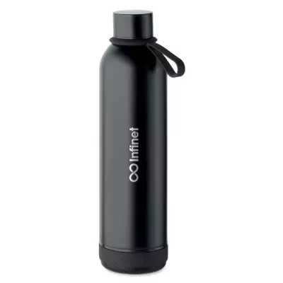 Butelka termiczna 500 ml z głośnikiem 3W MUSEY - Czarny (MO2312-03)