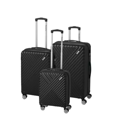 Zestaw walizek KINGSTON - czarny (56-2220000)