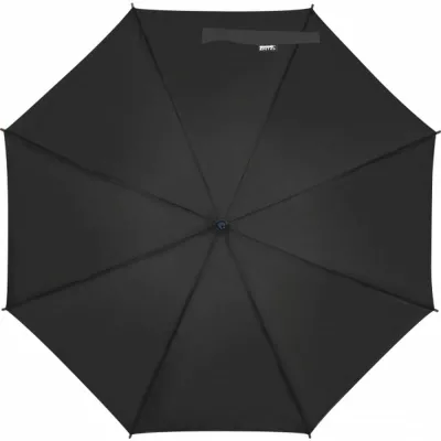 Parasol automatyczny Ø105 rPET HASSELT - czarny (243603)