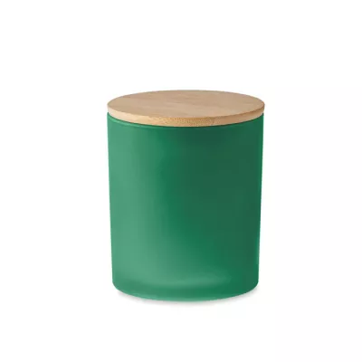 Świeca zapachowa w matowym szkle 120 g KEOPS SMALL - Zielony (MO6612-09)