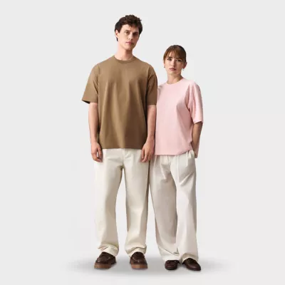 Koszulka damska oversize 180 g/m² Sol's BOXY WOMEN - Medium Pink (S03807-MP)