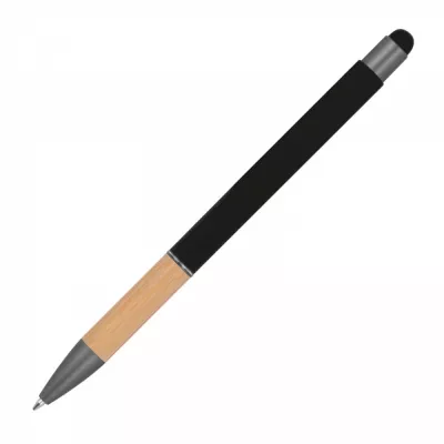 Długopis metalowy touch pen soft touch BRYGIDA - czarny (1358103)