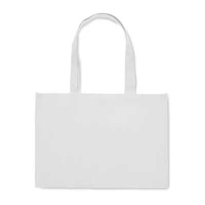 Torba na zakupy z włókniny RPET 80 g/m² KAIMONO - Bialy (MO2193-06)