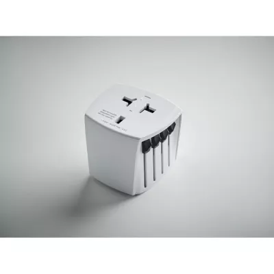 Adapter podróżny 2-biegunowy Skross MUV MICRO - Bialy (MO8841-06)