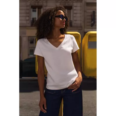 Koszulka damska V-neck Sol's REGENT V WOMEN - Off-White (S04766-WW)