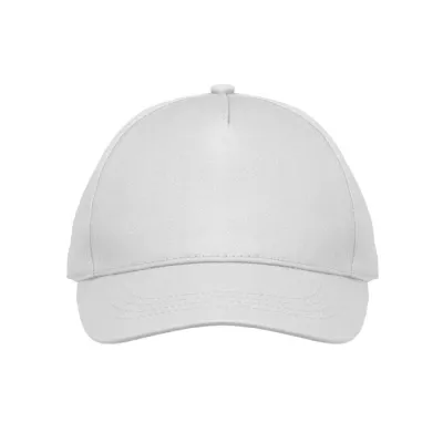 Czapka z daszkiem dziecięca 180 g/m² BUZZ KIDS - Bialy (MO2346-06)