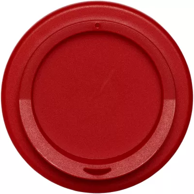 Kubek termiczny z serii Americano® o pojemności 350 ml z uchwytem - Biały-Czerwony (21000210)