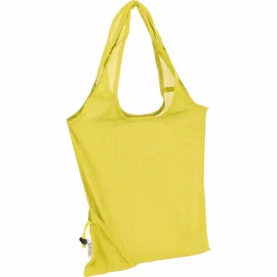 Torba bawełniana z recyklingu 118 g/m2 Modena - żółty (526208)