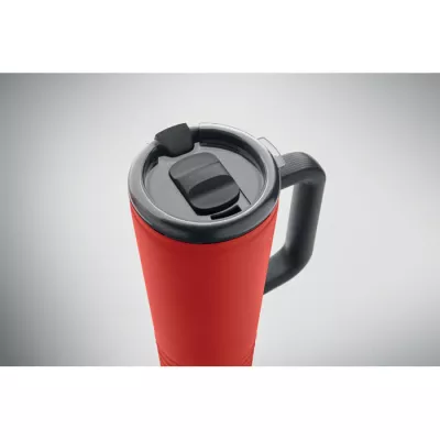Kubek termiczny dwuścienny 700 ml HOWLER CUP - Czerwony (MO2995-05)