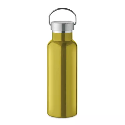Butelka termiczna z recyklingu 500 ml FLORENCE - Limonka (MO2107-48)