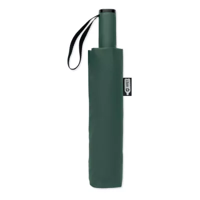 Parasol odwrotny składany 23" z RPET AGUMBE - Zielony (MO2925-09)