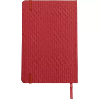 Notatnik ok. A5 RPET - czerwony (V0095-05)