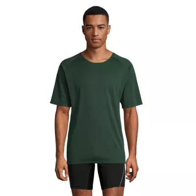 Koszulka sportowa męska raglan 140 g/m² Sol's SPORTY - Ciemno-Zielony (S11939-FG)