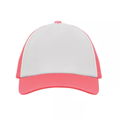 Czapka trucker 5-panelowa 150 g/m² BUBBLE - Fluorescencyjny -Fuksja (MO2269-72)