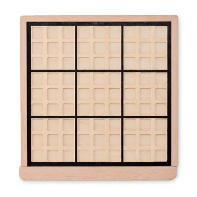 Gra sudoku drewniana z 99 płytkami SUDOKU - Drewna (MO6793-40)