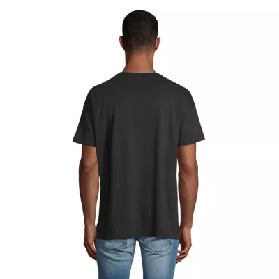 Koszulka męska oversize 180 g/m² Sol's BOXY MEN - Deep Black (S03806-DB)