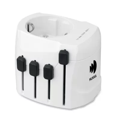 Adapter podróżny 3-biegunowy Skross PRO 3-POLE - Bialy (MO2982-06)