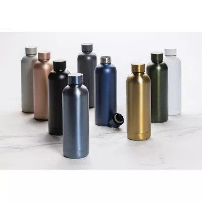 Butelka termiczna 500 ml, stal nierdzewna z recyklingu - jasnoniebieski (P435.708)