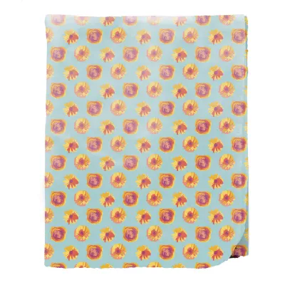 CreaFleece personalizowany koc polarowy RPET - biały (AP716970)