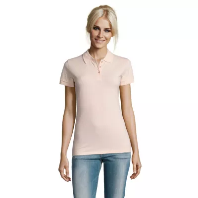 Polo damskie piqué 180 g/m² Sol's PERFECT WOMEN - Kremowy Róż (S11347-CP)
