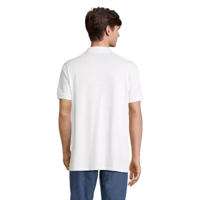 Koszulka polo męska z czesanej bawełny Sol's PACIFIC - Bialy (S04439-WH)