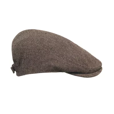 Czapka kaszkiet melanżowa 335 g/m² BLIND PEAK - Khaki (MO2966-39)