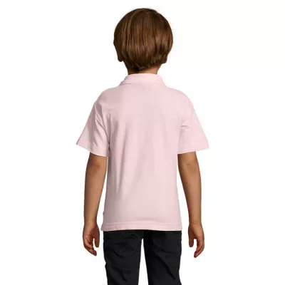 Polo dziecięce piqué 170 g/m² Sol's SUMMER II KIDS - Różowy (S11344-PK)