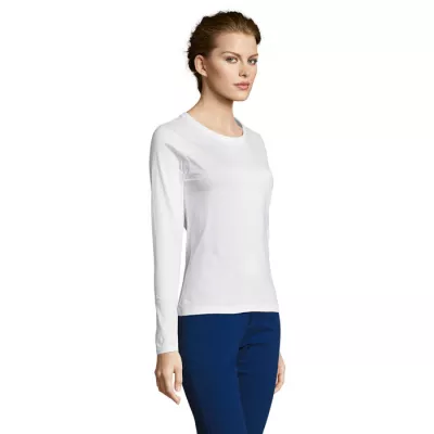 Longsleeve damski 150 g/m² Sol's MAJESTIC - Bialy (S11425-WH)