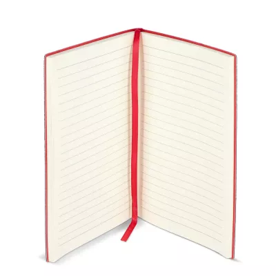 Notatnik Yuzu z miękką okładką Thermo A5 - czarno / czerwony (LT92091-N0221)