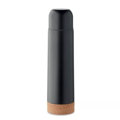 Termos ze stali z recyklingu 500 ml AVENTUR - Czarny (MO2228-03)