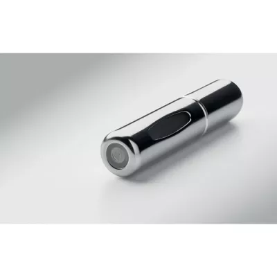 Atomizer na perfumy aluminiowy 5 ml SPRAY - Srebrny Blyszczacy (MO3133-17)