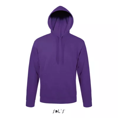 Bluza unisex z kapturem 280 g/m² Sol's SNAKE - Dark Purple (S47101-DA)