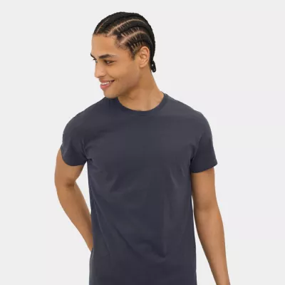 Koszulka męska organiczna 175 g/m² Sol's PIONEER MEN - Mysi Szary (S03565-MU)