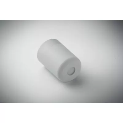 Kubek z PP z silikonową osłoną 330 ml GOBLET - Bialy (MO2773-06)