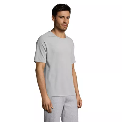 Koszulka sportowa męska raglan 140 g/m² Sol's SPORTY - Pure Grey (S11939-PG)