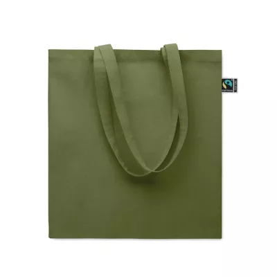 Torba Fairtrade z klinem 180 g/m² OSOLE++ COLOUR - Ciemnozielony (MO2590-60)