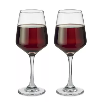 Zestaw 2 kieliszków do wina 400 ml CHEERS - Przezroczysty (MO6643-22)