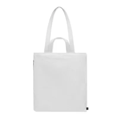 Torba na zakupy z recyklingu 380 g/m² GAVE COLOUR - Bialy (MO2565-06)