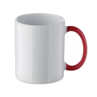 Kubek ceramiczny świąteczny 300 ml FESTIMUG - Czerwony (CX1571-05)