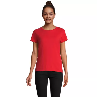 Koszulka organiczna 175 g/m² Sol's PIONEER WOMEN - Bright Rojo (S03579-BT)