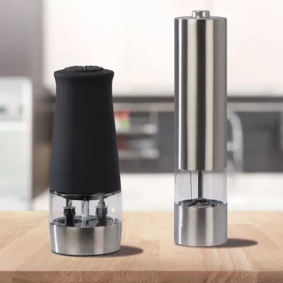 Młynek do przypraw elektryczny SIMON - szary (8068907)