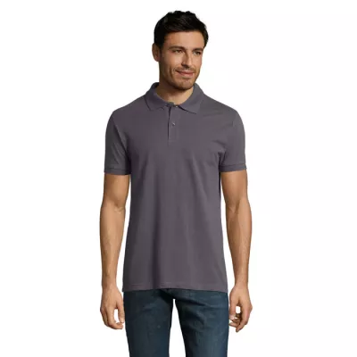 Koszulka polo męska piqué 180 g/m² Sol's PERFECT MEN - Ciemny Szary (S11346-DG)