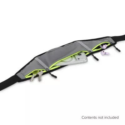 Odblaskowa saszetka na pasek Sifan - szary (LT95325-N0061)