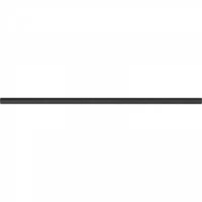 Słomki do napojów tekturowe 100 szt. CARTER - czarny (8149103)