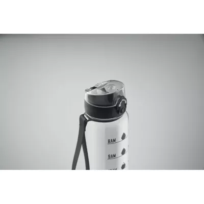 Butelka sportowa RPET 1000 ml ISFORDEN MARK - Przezroczysty (MO2672-22)